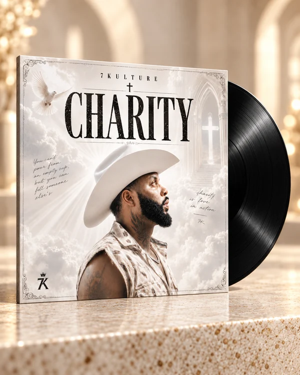 Charity by 7Kulture on signed collector's edition splatter vinyl